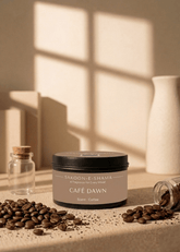 Café Dawn - Coffee - Scented Candle - Sakoon e Shama
