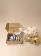 Eid Serenity Hamper (Candle Bouquet + Room Mist Tester) - Sakoon e Shama