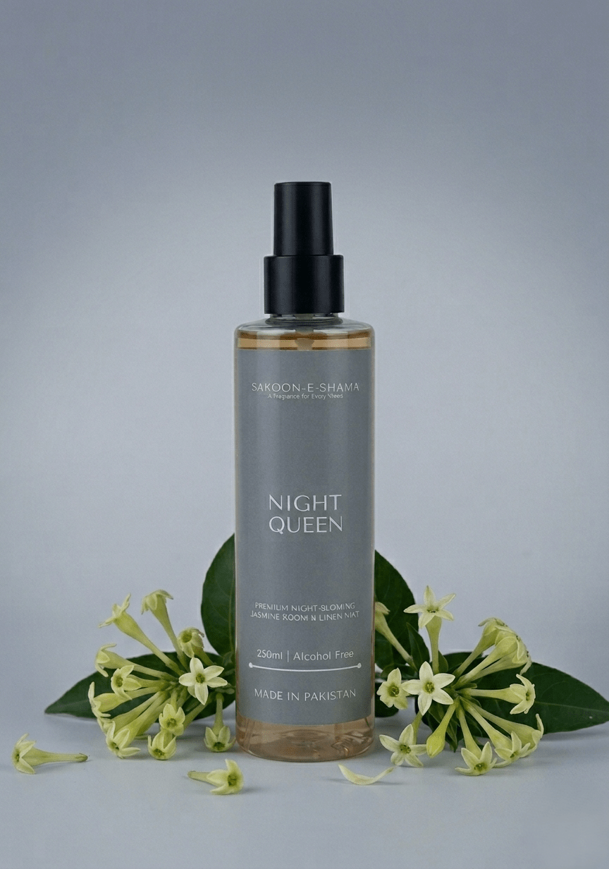 Best Seller Serenity Duo (Night Queen + White Aura ) - Room and Linen Mist - Sakoon e Shama