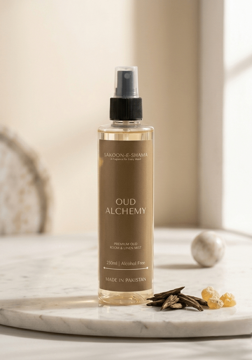 Imperial Room Mist Duo (Oud Alchemy & Bakhoor Royal ) - Sakoon e Shama