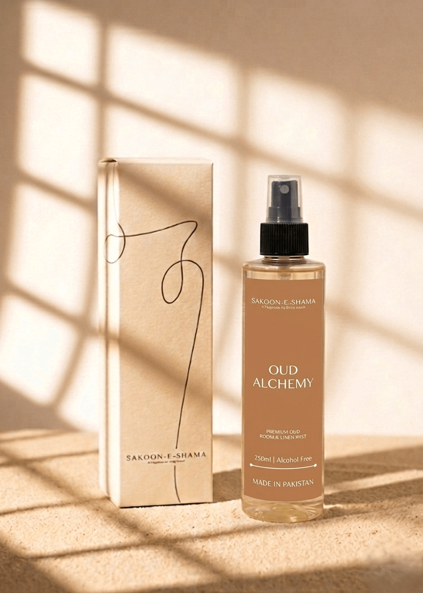 Oud Alchemy - Oud Room & Linen Mist - Room and Linen Mist - Sakoon e Shama