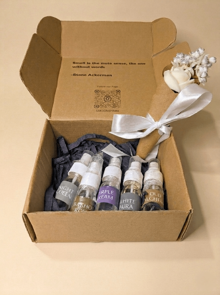 The Signature Room Mist Testers Box - Sakoon e Shama